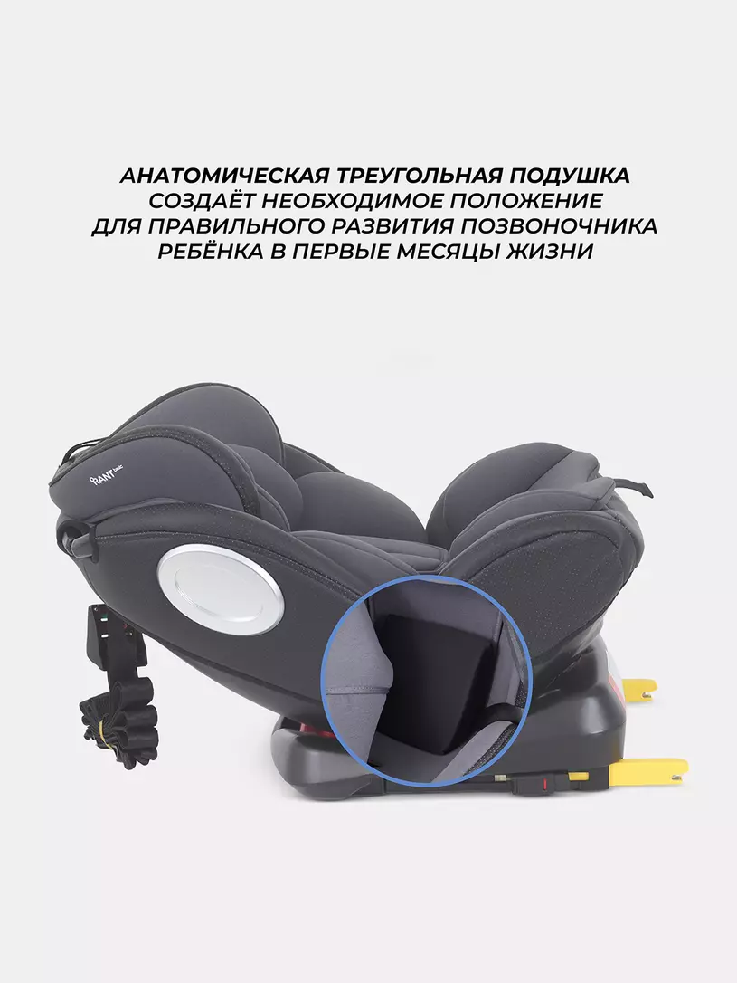 Автокресло Rant Basic Isofix Twist pro / YC06 (Grey) — фото 5