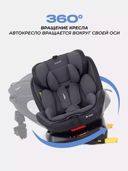 Автокресло Rant Basic Isofix Twist pro / YC06 (Grey)