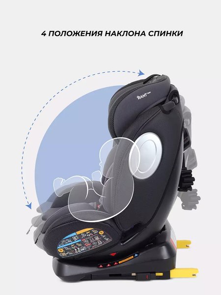 Автокресло Rant Basic Isofix Twist pro / YC06 (Grey)