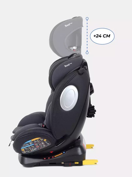 Автокресло Rant Basic Isofix Twist pro / YC06 (Grey)