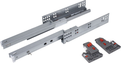 

Комплект направляющих мебельных, 2D B-slide DB8781Zn/300