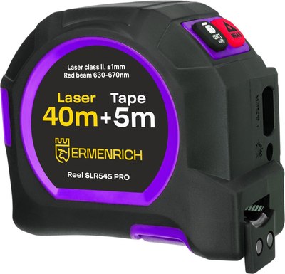 Лазерный дальномер Ermenrich Reel SLR545 Pro / 84580 (фиолетовый) - 
