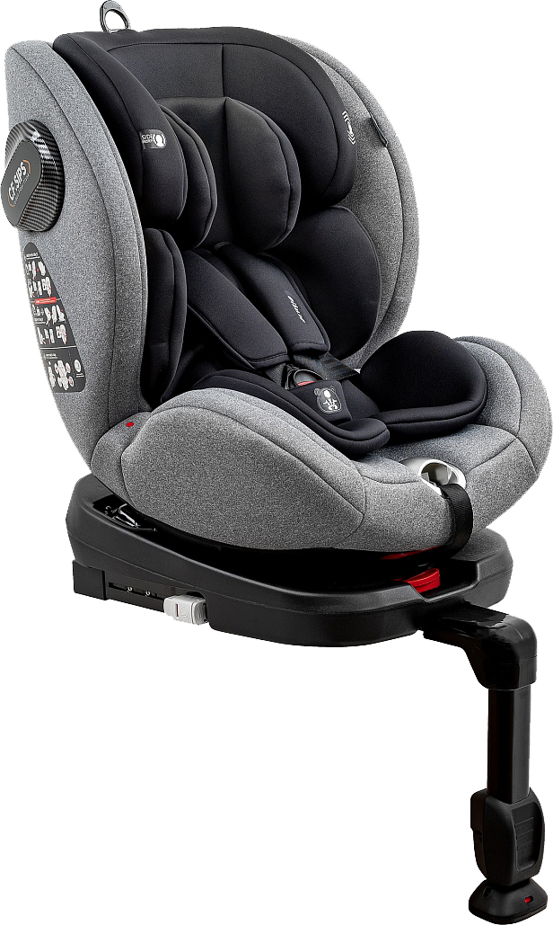 Автокресло Pituso Roys BW21-PRO-Grey/Black (темно-серый/черный)