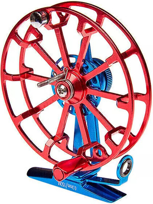 Катушка инерционная Higashi HI-85S / 01508 (Blue/Red) -