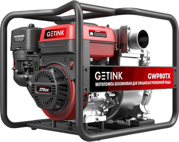 Мотопомпа GETINK GWP80TX