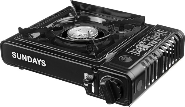 Плита туристическая Sundays ZD6800(CE)-S (черный)