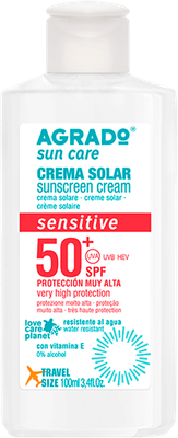 

Крем солнцезащитный, Sunscreen SPF50+ для чувствительной кожи