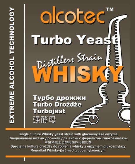 Дрожжи Alcotec Whisky Turbo (5x73г)