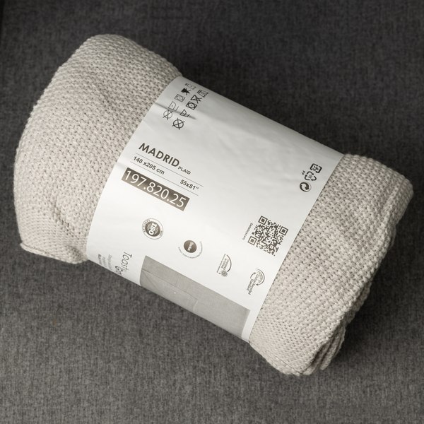 Плед Toasty Gray Madrid 1ПМ