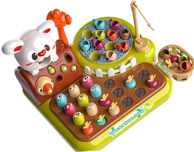 Развивающий игровой набор PlayOkay Счастливая ферма 4 в 1 / 2023054660011 - 