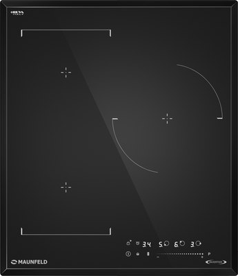 Индукционная варочная панель Maunfeld CVI453SBBK Lux Inverter - 