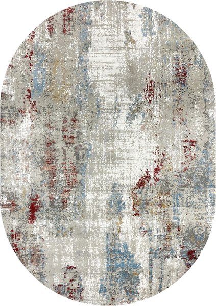 Ковер Milat Leda B467F-TERRA-BURGUNDY-OVAL (1.5x2.3)