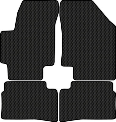 Комплект ковриков для авто Alicosta 2305_1 для Hyundai Verna Седан/MC 2006-2009 (EVA соты, черный) - 