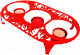 Подставка для подогрева GALA AK011-R (красный) - 