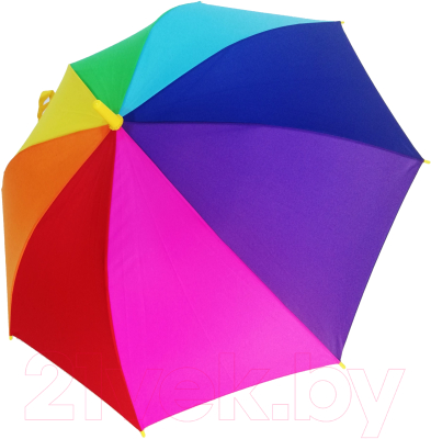 Зонт-трость Ame Yoke L 542-1 (оранжевый/желтый/салатовый)