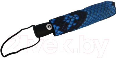 Зонт складной Ame Yoke OK 552-2 (голубой/змея)