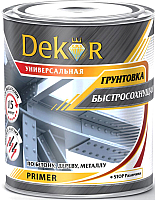 Грунтовка Dekor Универсальная (1.9кг, серый) - 