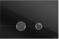 Кнопка для инсталляции Cersanit Stero P-BU-STE/Blg/Gl (черный глянец) - 