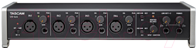 

Аудиоинтерфейс Tascam, US-4x4 USB