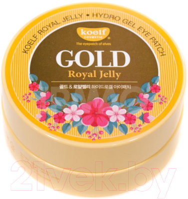 Патчи под глаза Koelf Gold Royal Jelly Hydrogel Eye Patch (60шт)