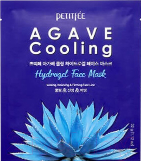 Маска для лица гидрогелевая Petitfee Agave Cooling Hydrogel Face Mask