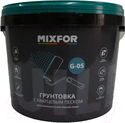 Грунтовка Mixfor G-05 бетон-контакт (10л)