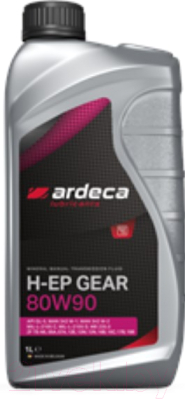 Трансмиссионное масло Ardeca H-EP Gear 80W90 / P40171-ARD001 (1л)