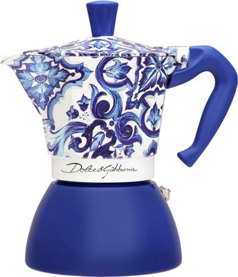 Гейзерная кофеварка Bialetti Moka Express D&G BLU 5346