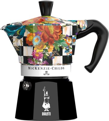 Гейзерная кофеварка Bialetti Moka Express MacKenzie 5347