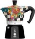 Гейзерная кофеварка Bialetti Moka Express MacKenzie 5347 (3 порции) - 