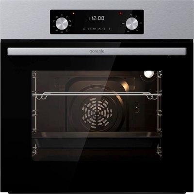 Электрический духовой шкаф Gorenje BO6737E02NX (черный) - 