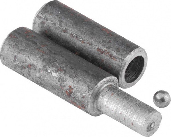 Петля точечная СибрТех Гаражная с шаром 28x140мм / 920083 (4шт)