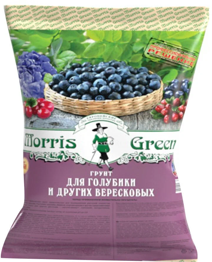 Грунт для растений Morris Green Для голубики и других вересковых (65л)