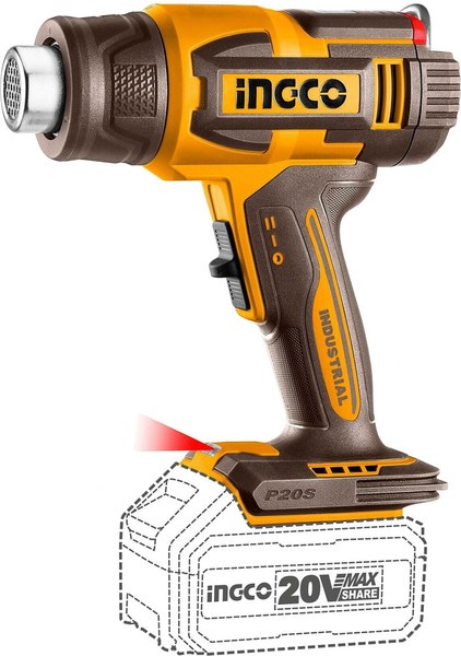 Строительный фен INGCO HGLI2003