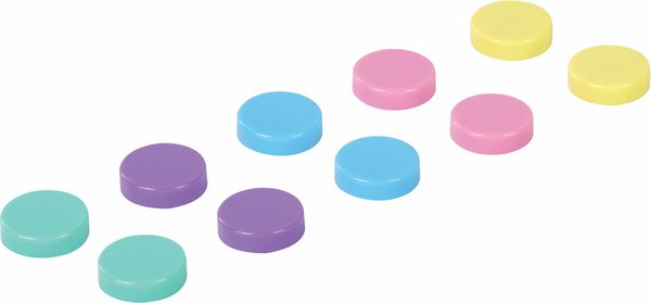 Набор магнитов Brauberg Kids. Macaroons / 272521 (10шт)