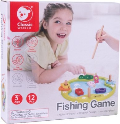 

Развивающий игровой набор, Рыбалка / CW25790