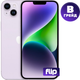 Смартфон восстановленный Apple iPhone 14 256GB Flip Грейд B (фиолетовый) - 