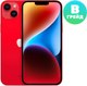 Смартфон восстановленный Apple iPhone 14 256GB Flip Грейд B (красный) - 