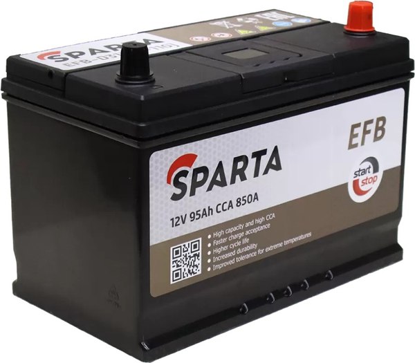 Автомобильный аккумулятор SPARTA Asia EFB-D31L Евро