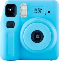 Фотоаппарат с мгновенной печатью Fujifilm Instax Mini SE Fun Pack (синий) - 