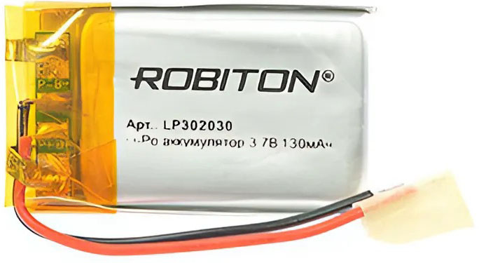 Аккумулятор Robiton LP302030 / БЛ15754