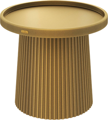 Журнальный столик Sheffilton SHT-CT94 (патина золотая, пластик) - 