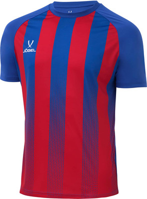 Футболка игровая футбольная Jogel Camp Striped Jersey JC1ST0121.ZR (XXL, красный/синий) -