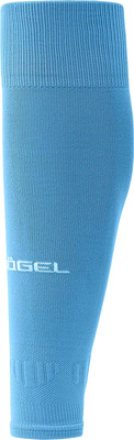 Гетры футбольные Jogel Match footless socks (р.35-38, голубой) -