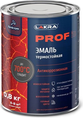 

Эмаль, Термостойкая антикоррозионная Prof It до 700С