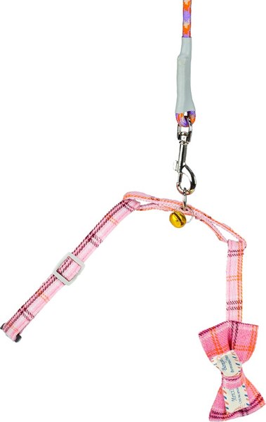 Шлея с поводком Solmax&Zoo MUZ99281 (розовый)