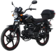 Мопед Rockot Alpha tourist M-12 (черный глянцевый) - 