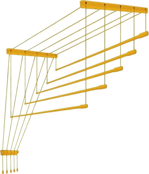 Сушилка для белья Comfort Alumin Group Потолочная Алюминиевая Gold Style 5 прутьев 1.1м (золото)