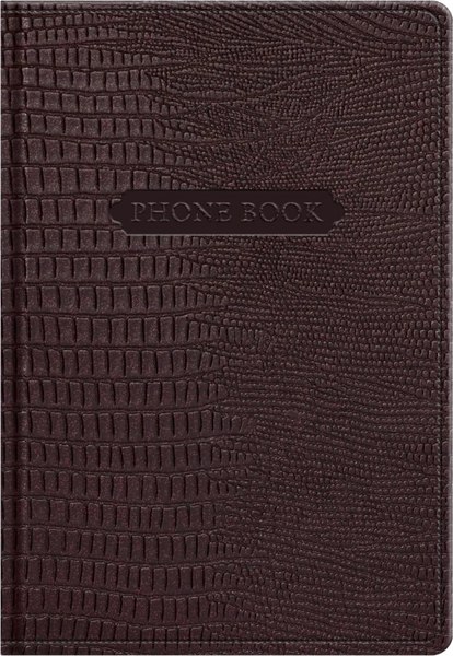 Телефонная книга BG Reptile / Pb5_63334 (80л, бургунди)