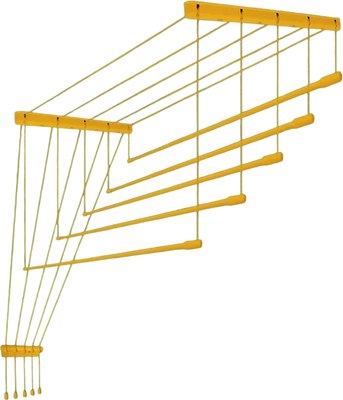 

Сушилка для белья, Потолочная Алюминиевая Gold Style 5 прутьев 2.0м